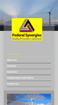 Mobile Screenshot of federalsynergies.com